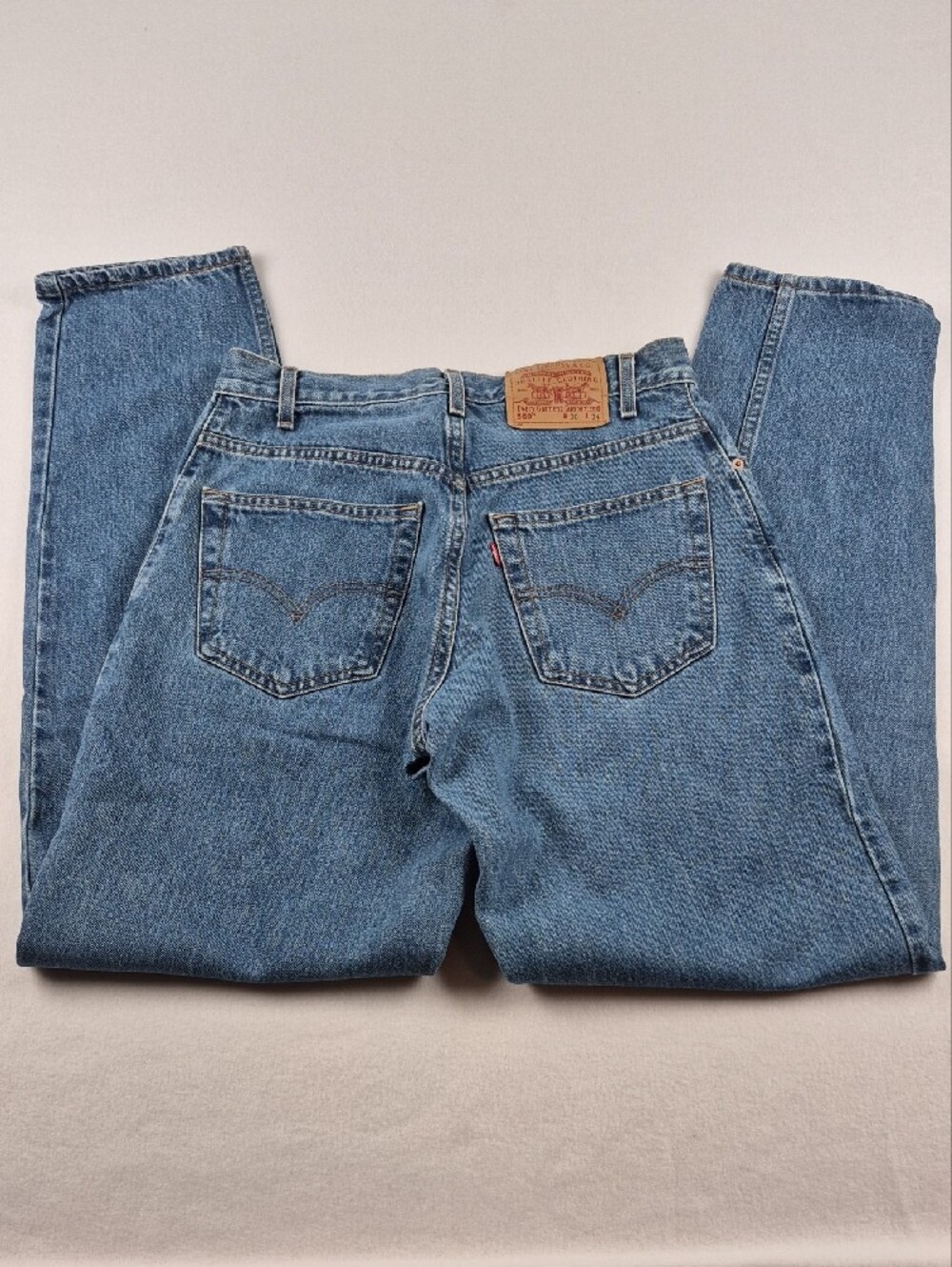 Vintage 2001 Levis 560 Loose Fit Tapered Jeans 30x34 Baggy Skater Denim High Ris